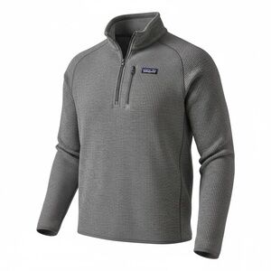 Patagonia Gray Better Sweater 1/4 Zip Fleece Pullover
